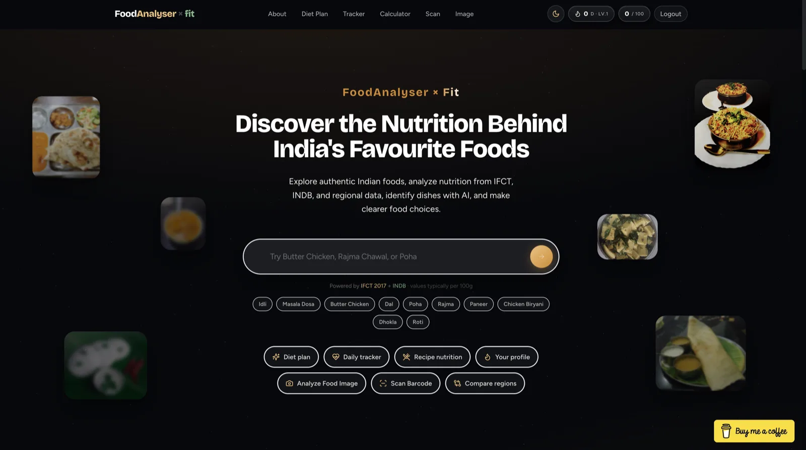 FoodAnalyzer preview